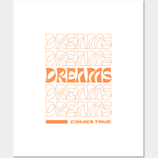 Retro dream tee shirt Posters and Art